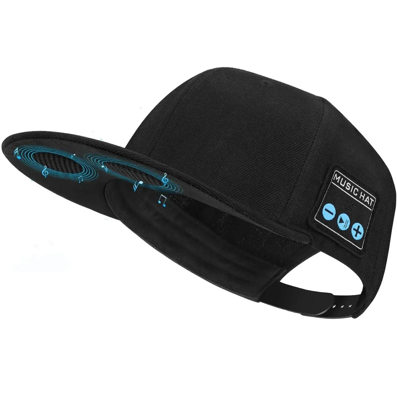 NEW Hat with Bluetooth Speaker Adjustable Bluetooth Hat Wireless Smart Speakerphone Cap for Outdoor Sport Baseball Cap with Mic