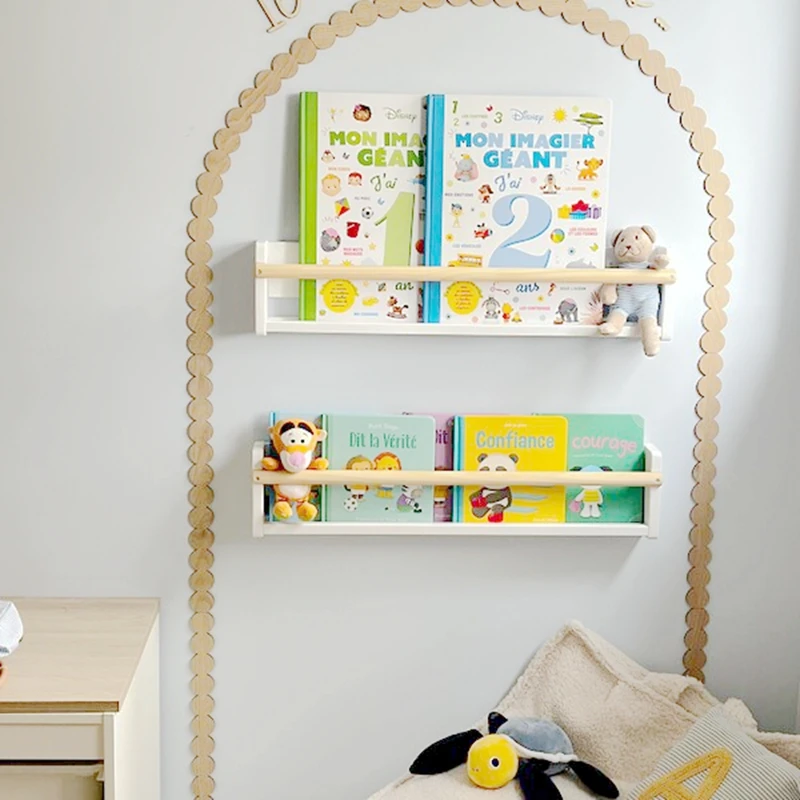 

Современный незавершенный деревянный настенный арка, декор для детской комнаты, деревенский деревянный настенный арк, рамка «сделай сам», наклейка на стену в детской арке