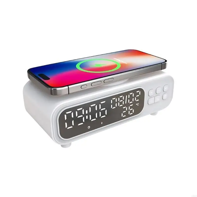 Intelligent Digital Clock With Bedlight Feature Automatic Brightness Control And Clear LED Display JOMD