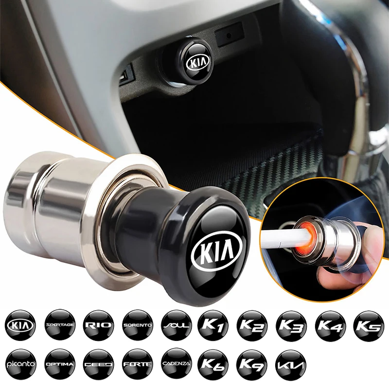 سيارة معدنية يندبروف ولاعة السجائر مقبس الطاقة اكسسوارات لكيا سبورتاج Ceed سورينتو سيراتو أوبتيما بيكانتو ريو الروح K5 #1