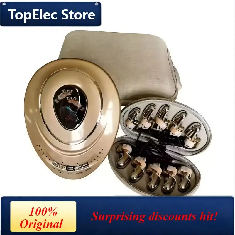 TopElec Best Finger Facial Device Pain Relief High Frequency Face Lift Tightening Microcurrent Body Machine
