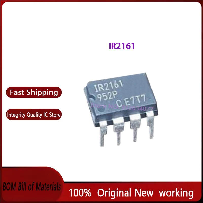 10pcs/lot IR2161 2161 DIP8 100% Brand New Original