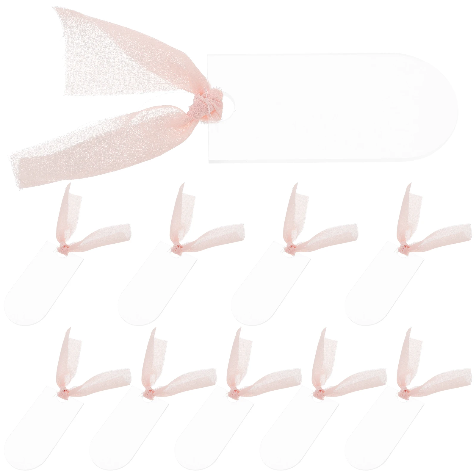 

10 Pcs Wedding Seating Tags Decorations for Reception Labels Names Card Sign Place Cards Chair Table Signs Arched