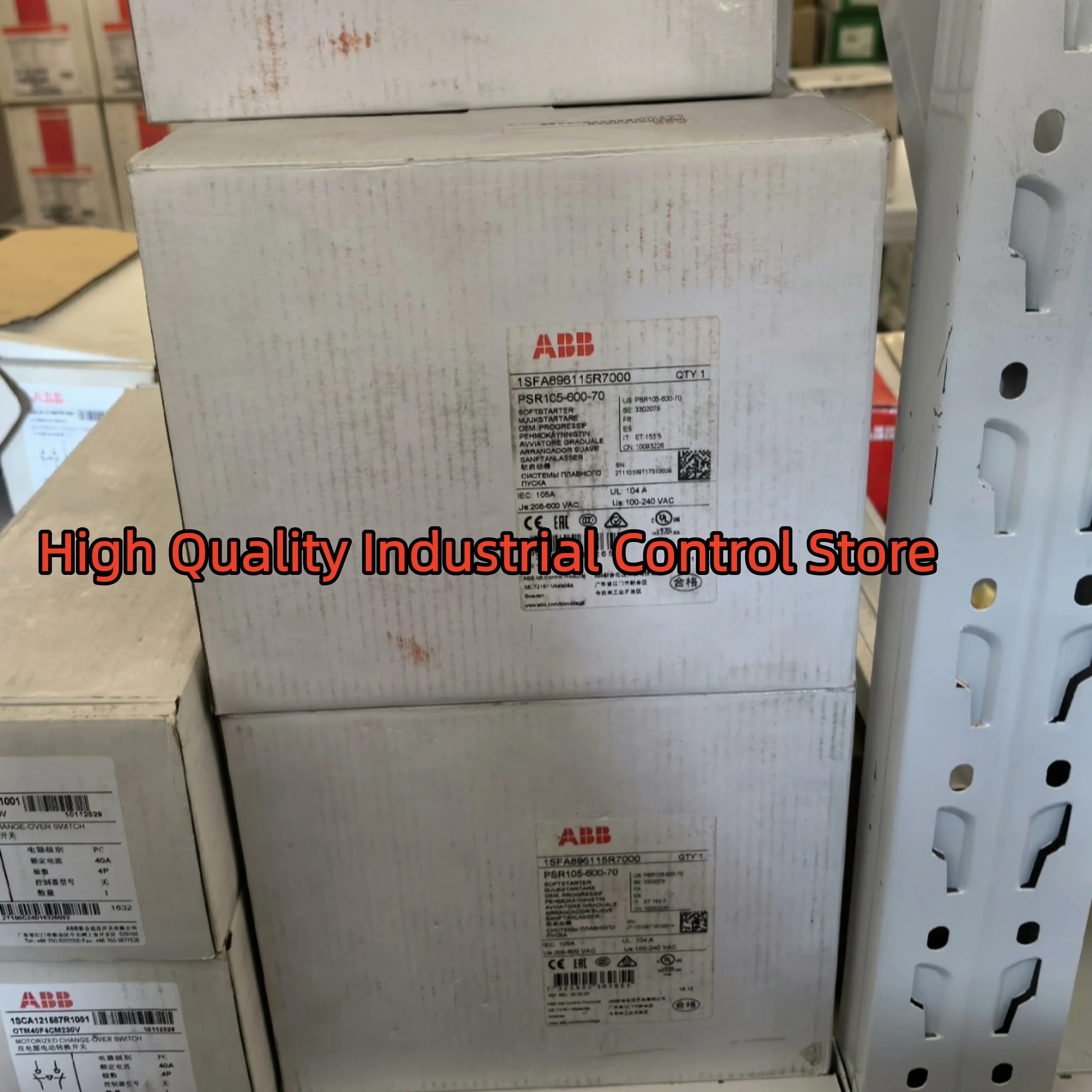 PSR85-600-70(45KW) PSR105-600-70(55KW) بداية ناعمة جديدة في الصندوق