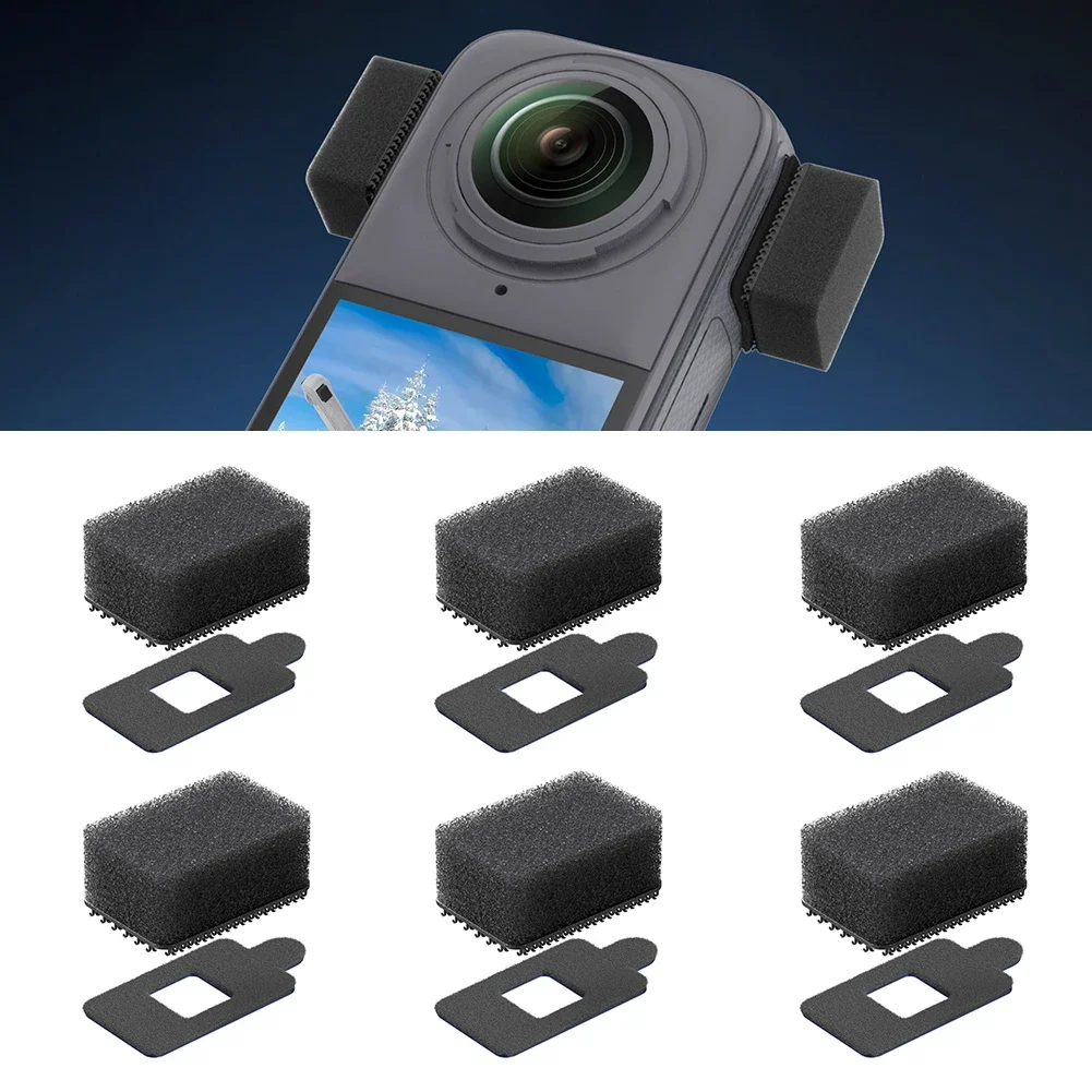 Microphone Wind Muff For Insta360 X4/X3 Enhance Sound Quality & Reduce Noise Mic Wind Muff Microphone Accessories