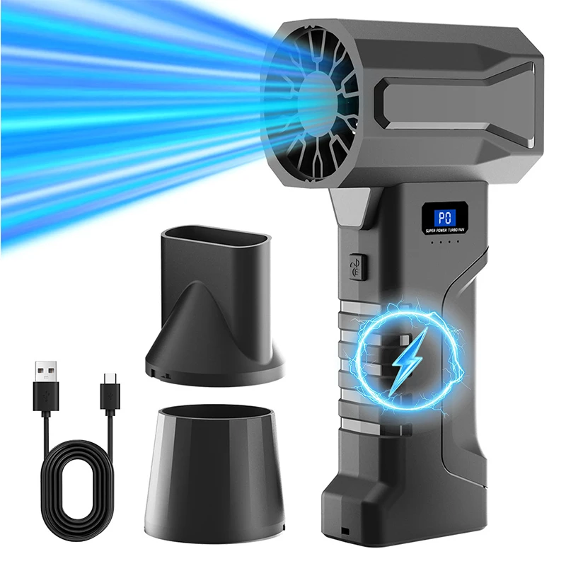 2026 Handheld Violent Turbofan Channel Blowing Machine for Car Washing and Cleaning Turbo Fan Car Washing Artifact