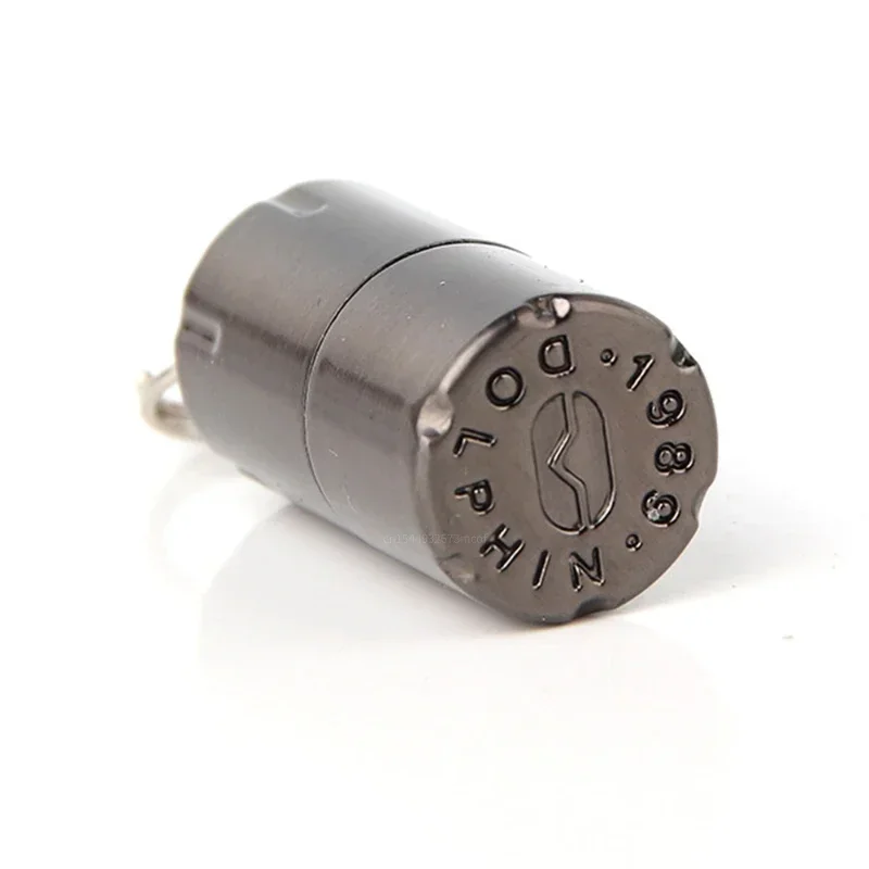 Mini Keychain Retro Kerosene Lighter Diesel Waterproof Portable Cigarette Lighter Gift Survival Tool Gadgets for Men