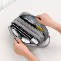 Travel Digital Gadgets Storage Bag HDD Data Cable Adapter USB Earphone Battery Electronics Accessories Organizer Pouch