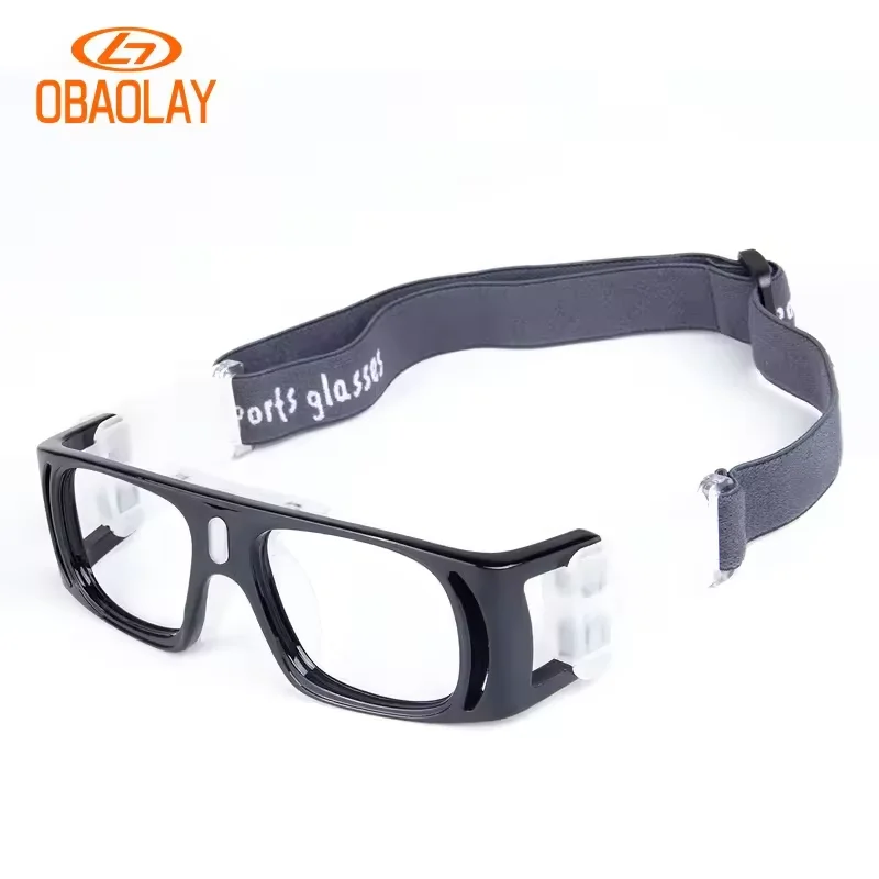 OBAOLAY Children's Basketball Sports Glasses Kids Football Soccer Goggles Anti- Impact Professional Basketball Eyewear For Child