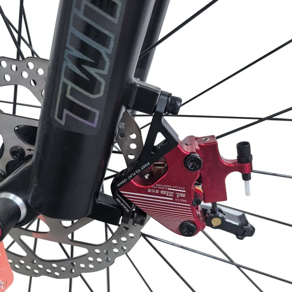 Siège de conversion pour convertir les freins à disque de route à barre plate en freins à disque de VTT, support de base d'étrier de frein à disque 160/180