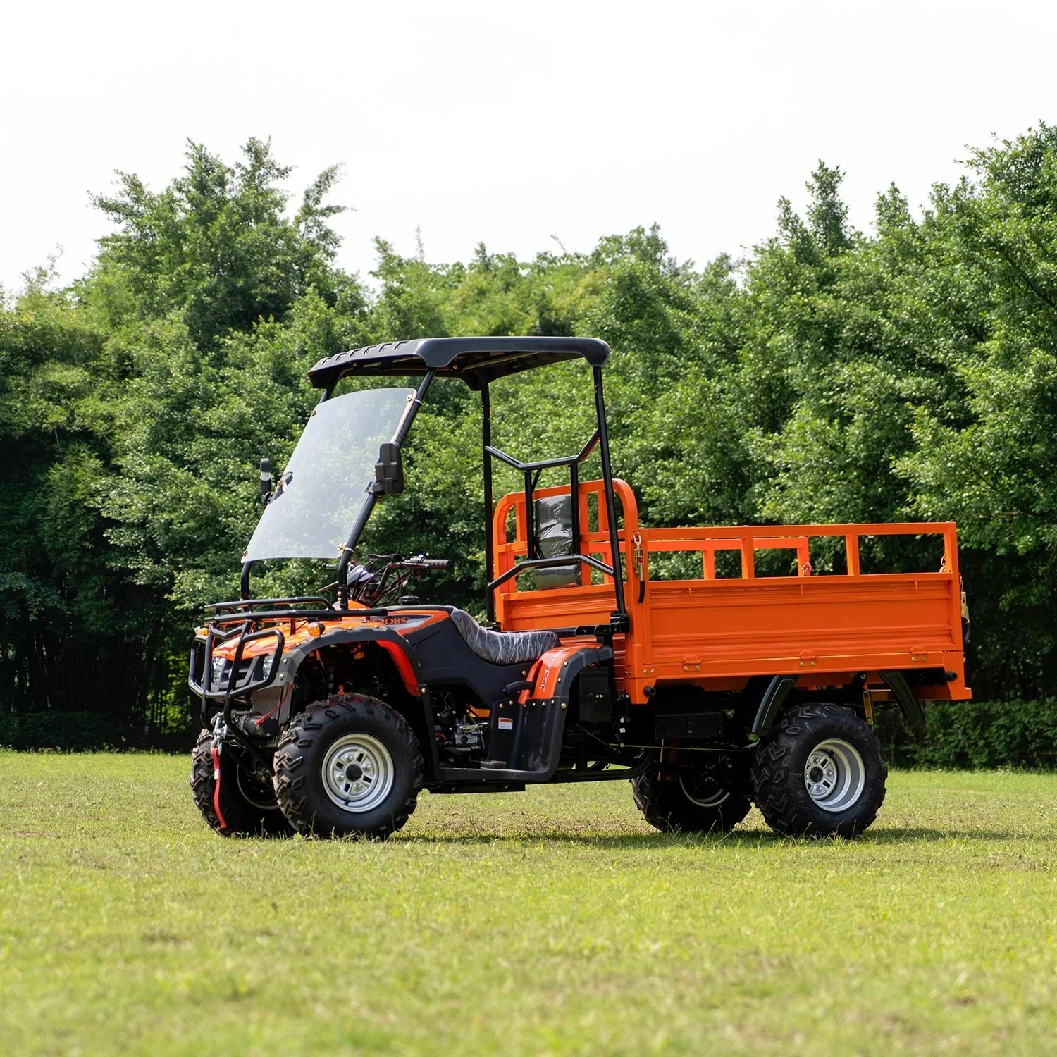 

wholesale 250-300CC 4x4 All-terrain off-road vehicle with trailer/faster speed cargo farm atv with trailer