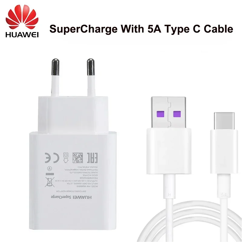 Huawei-supercargador Original Mate 9, 10, 20, P10 Plus, P20 Pro, Honor 20 V20, Cable USB 3,0 tipo C, 4,5 V, 5a