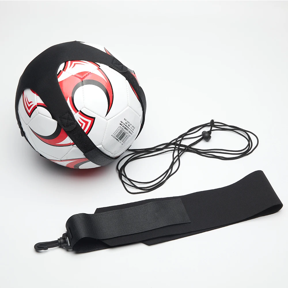 Soccer Ball Juggle Bags Children Auxiliary Circling Belt Kids Football Training Equipment Kick Solo Soccer Trainer Football Kick