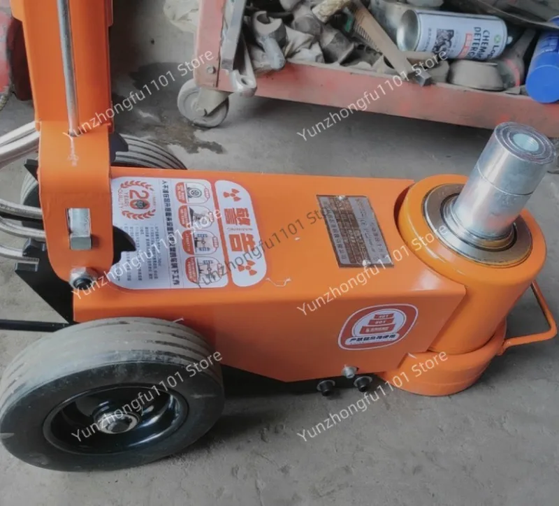 Pneumatic Jack 0.8-1.2Mpa 30 Tons New V Big Car Hydraulic  Top Double Section Auto Repair