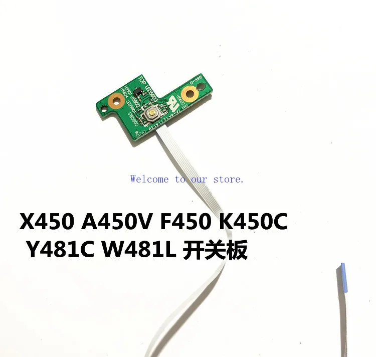 Для ASUS X450 A450V F450 K450C Y481C W481L VM480L плата переключения питания