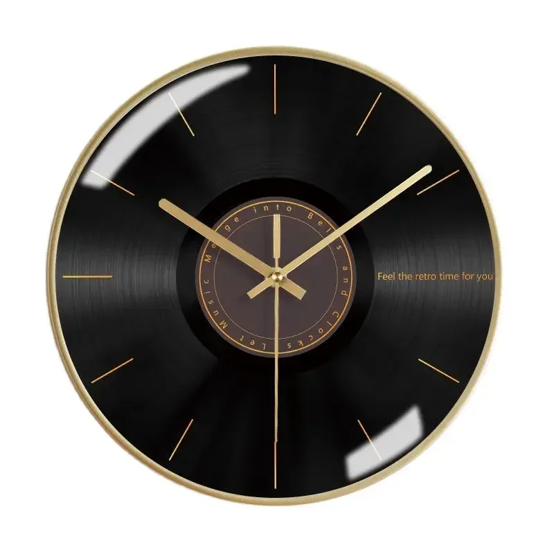 Nordic Silent Wall Clock Metal Modern Kitchen Living Room Creative Luxury Wall Clocks Home Decor Relogio De Parede Gift FZ723