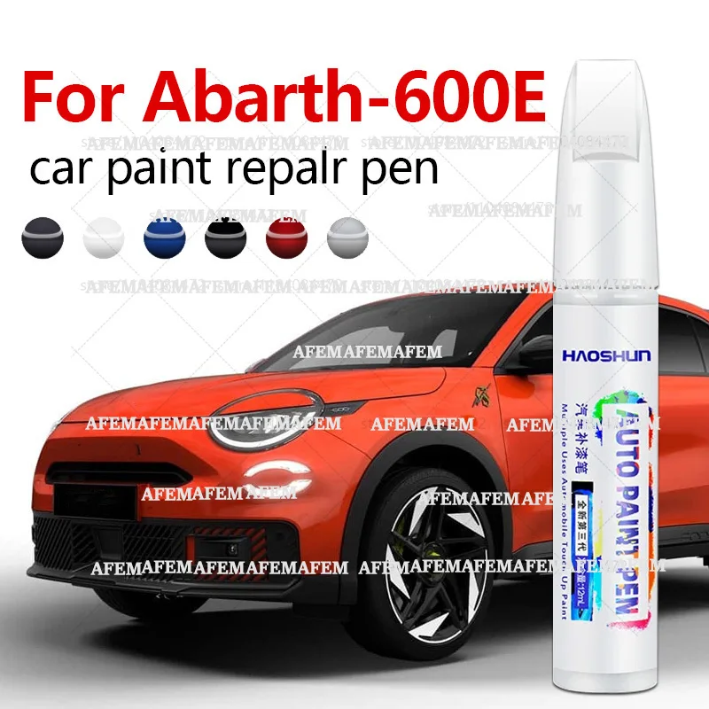 

Car Paint Repair Pen For 2024-2025 FIAT Abarth 600E Paint Scratch Repair Accessories Red 159 White Green Purple Blue Orange