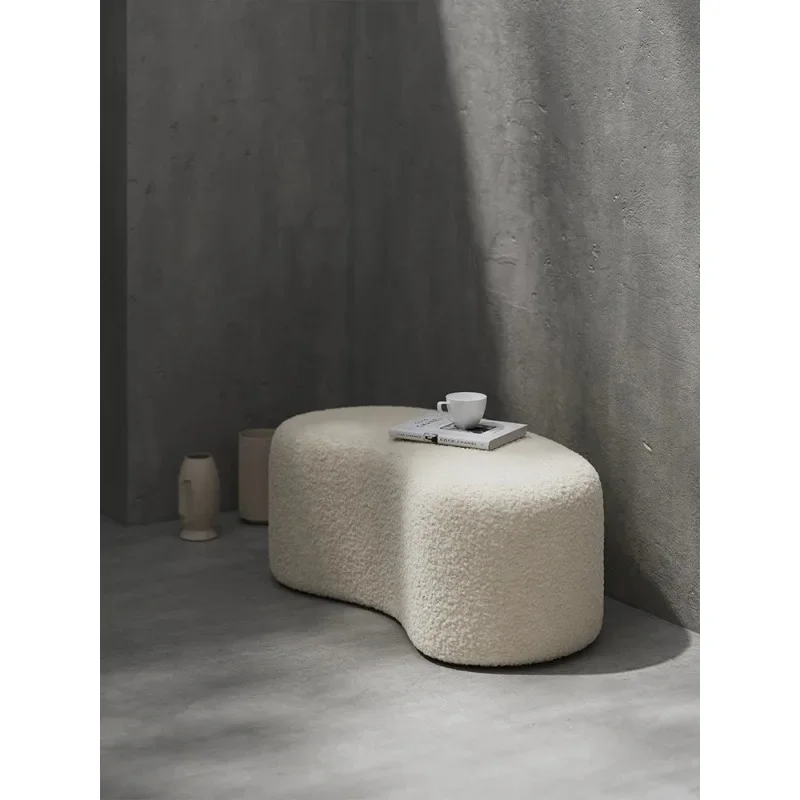 

Shoe Changing Stool Home Doorway Silent Style Low Stool Living Room Sofa Bench Simple Stool Solid Wood Footstool Bench