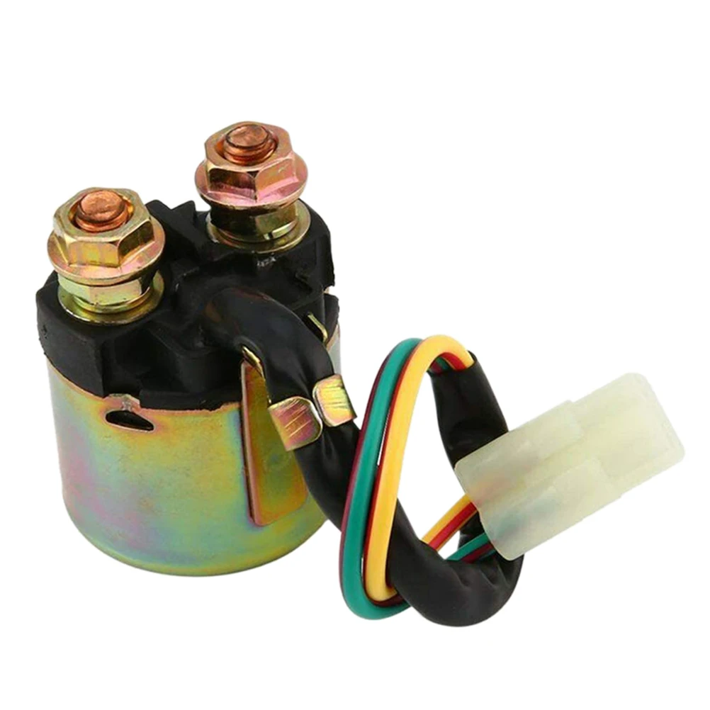 

Starter Relay Solenoid 12v Car Electromagnetic Valve Replacement Relays Durable ABS Copper Iron Easy Install Practical