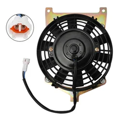 ATV Engine Radiator Cooling Fan fits for Yamaha Grizzly 660 YFM660F 4X4 2002-2008 5KM-12405-00-00