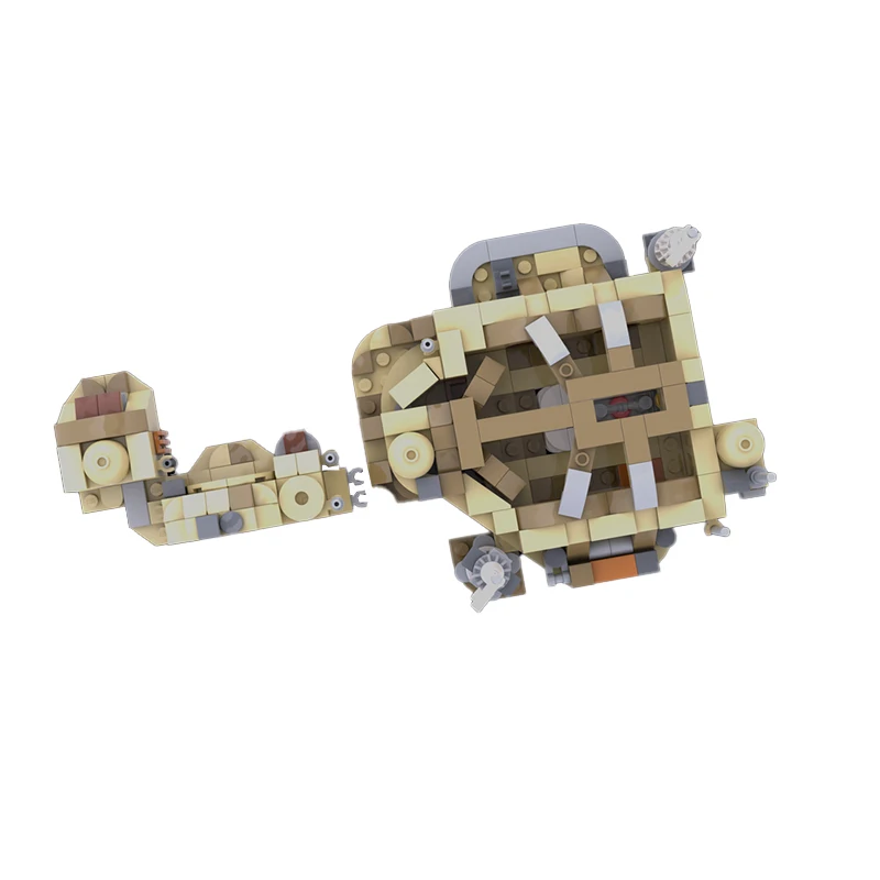 Star Movie Street View MOC- 190352   Mini Bar modèle Architecture bricolage scène de Cantina du désert blocs de construction ensembles briques de jouet pour enfants