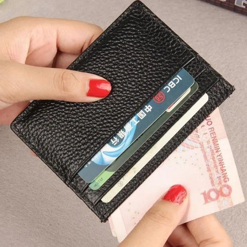 Porte-monnaie mince à la mode, sac porte-cartes, tirelire, carte de crédit, carte d'identité