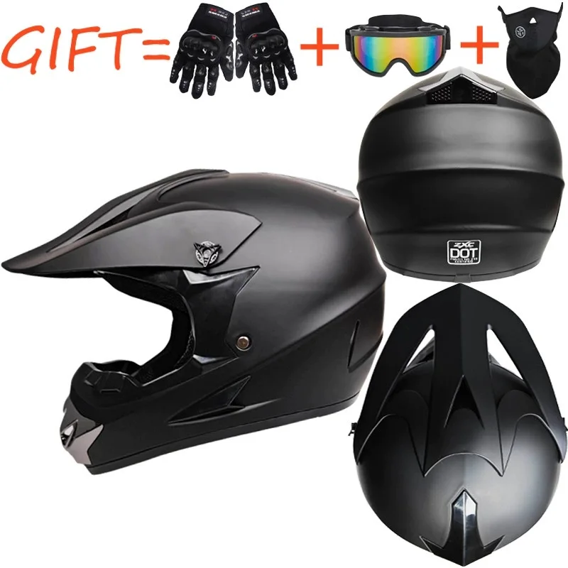 

Teenager Youth off Road Dirt Bike Helmet ATV Motocross Motorcycle Off-Road Dirtbike Helmet