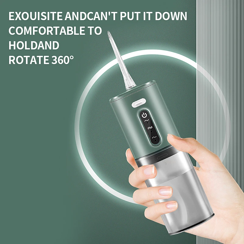 جهاز ري الفم الكهربائي المحمول لنظافة الأسنان – جهاز تنظيف الأسنان بالماء 280 مل مع تقنية سونيك للوحة فعالة #5