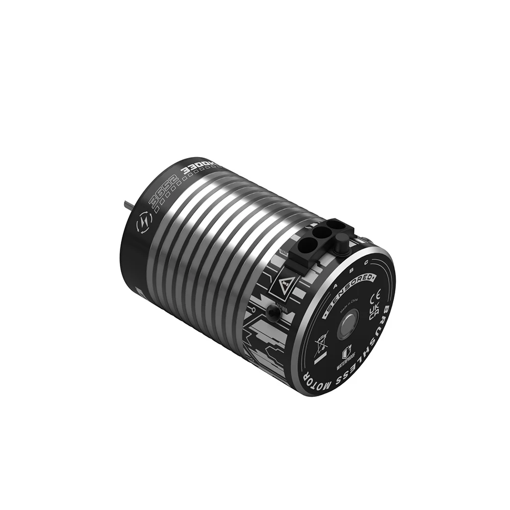 RLAARLO XTS-S10 RC Rally Parts 3652-3300KV Sensored Brushless Motor Remote Control 80A Sensored brushless ESC Metal Gear Servo