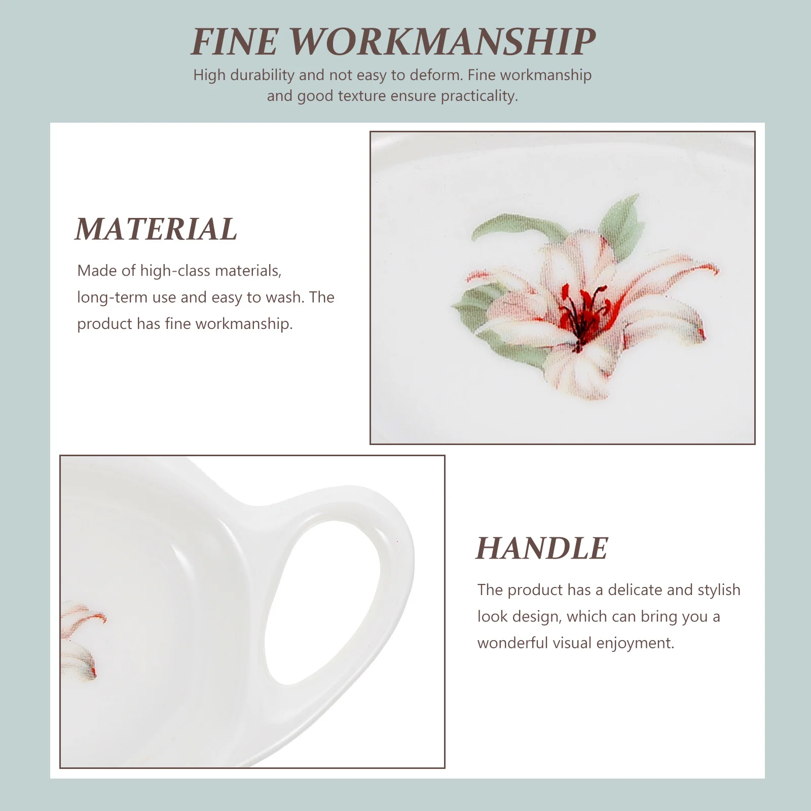 

2 Pcs Teapot Bag Rest Dish Used Teabag Holder Accessories Holders for Bags Small