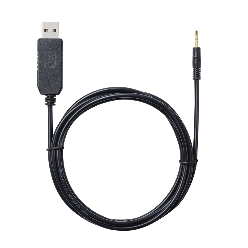 PL2303 USB RS232 Serial to 2.5mm Audio Jack Converter Adapter Communication Upgrade Flash Cable