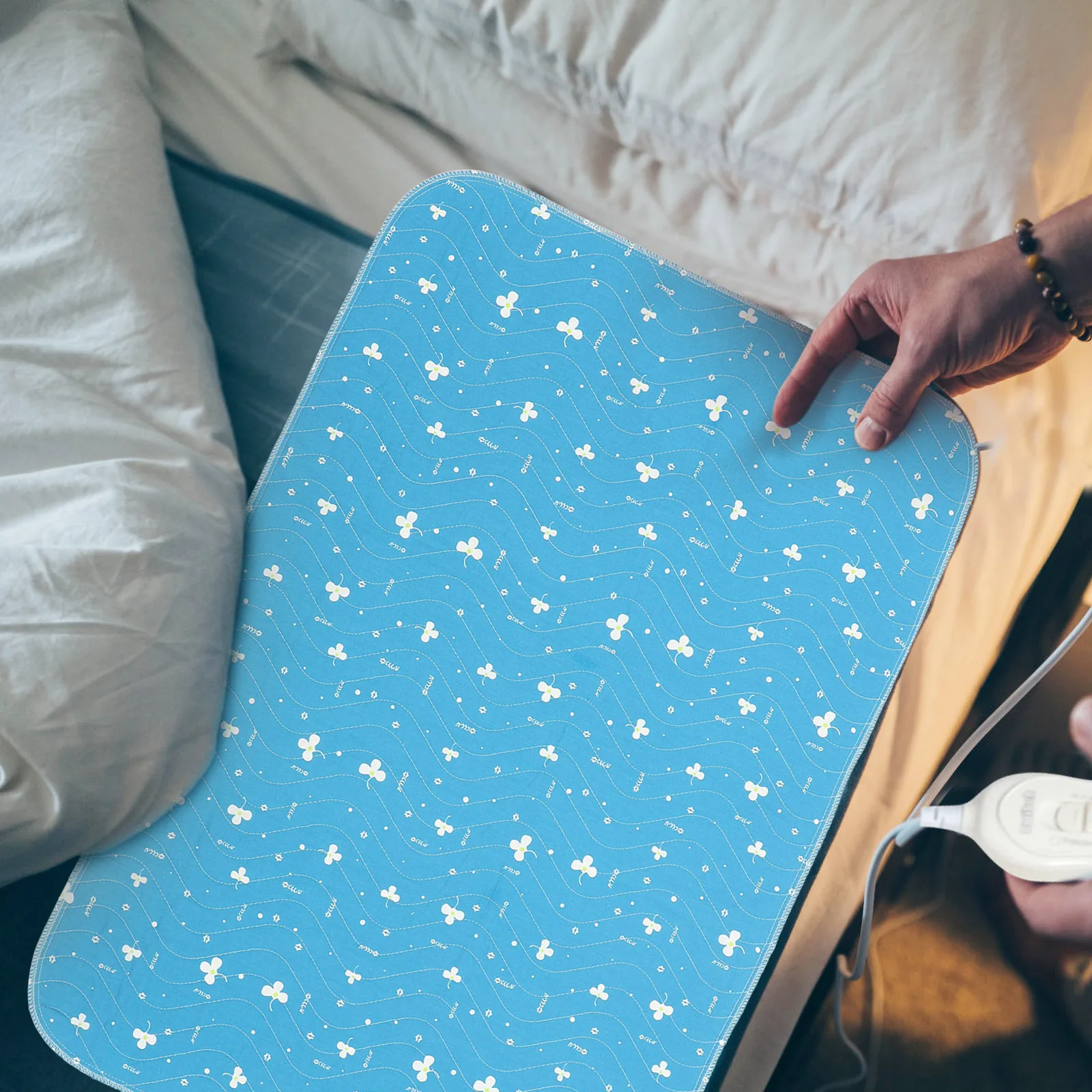 وسادة سرير سلس البول قابلة لإعادة الاستخدام، خياطة رائعة، واقي مرتبة مقاوم للماء، مستلزمات منزلية لكبار السن، مستلزمات منزلية