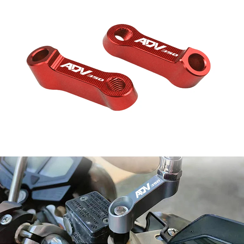 

Fit For Honda ADV350 350ADV Accessories Motorcycle CNC Aluminum Mirrors Riser Extension Bracket ADV 350 Rearview Mirror Extend