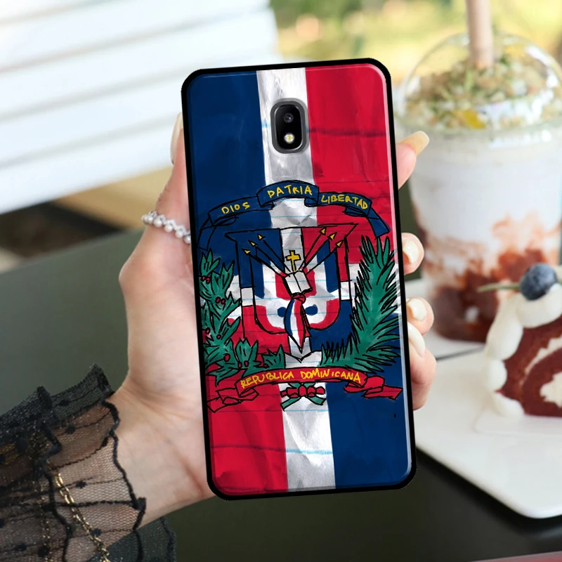 Dominican Republic Flag Case For Samsung Galaxy J8 J6 J4 2018 A6 A8 Plus A7 A9 J3 J5 J7 2017 A3 A5 2016 Phone Case