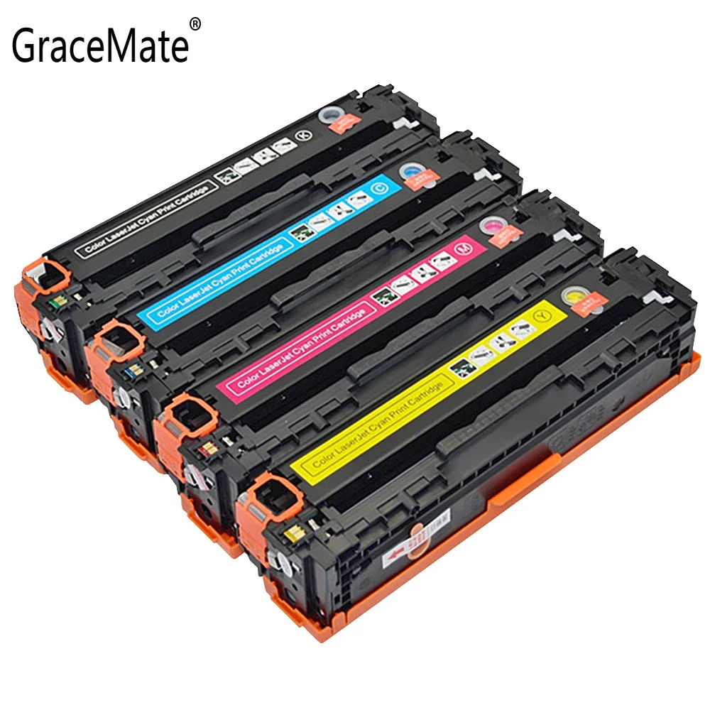 

Toner Cartridge Compatible CF210A CF211A CF212A CF213A for HP 131A LaserJet Pro 200 Color M276N M276NW M251N M251NW MFP Printer