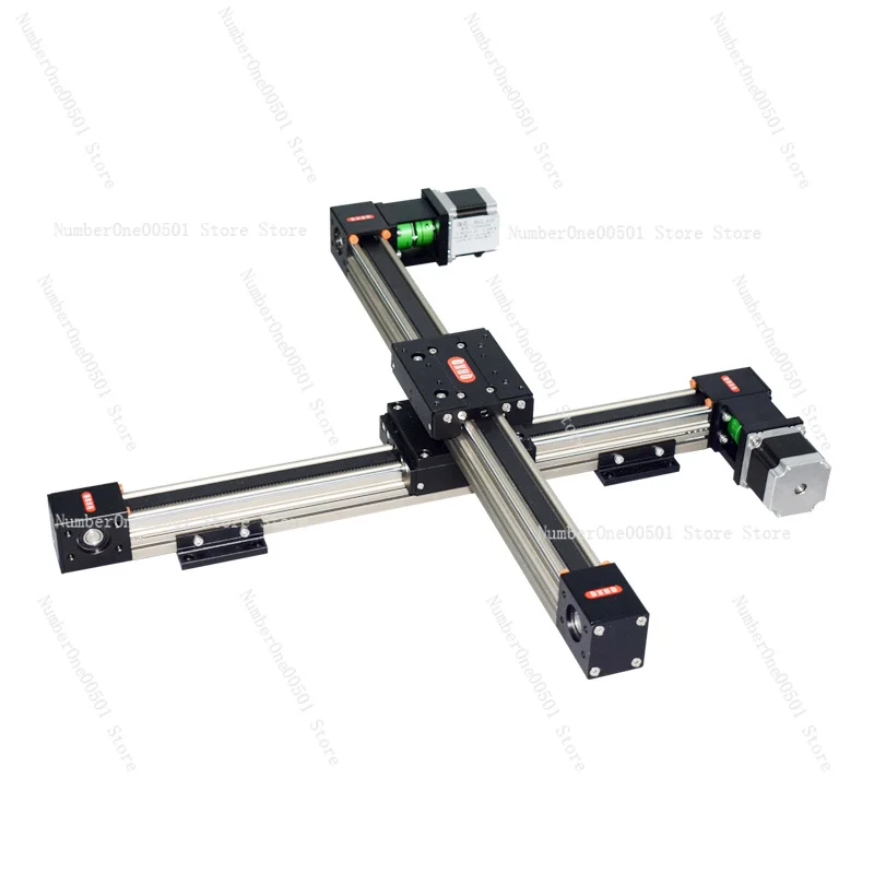 Gantry Synchronous Belt Linear Module CNC Linear Cross Sliding Table Precision Guide Rail Automatic Spraying Reciprocator