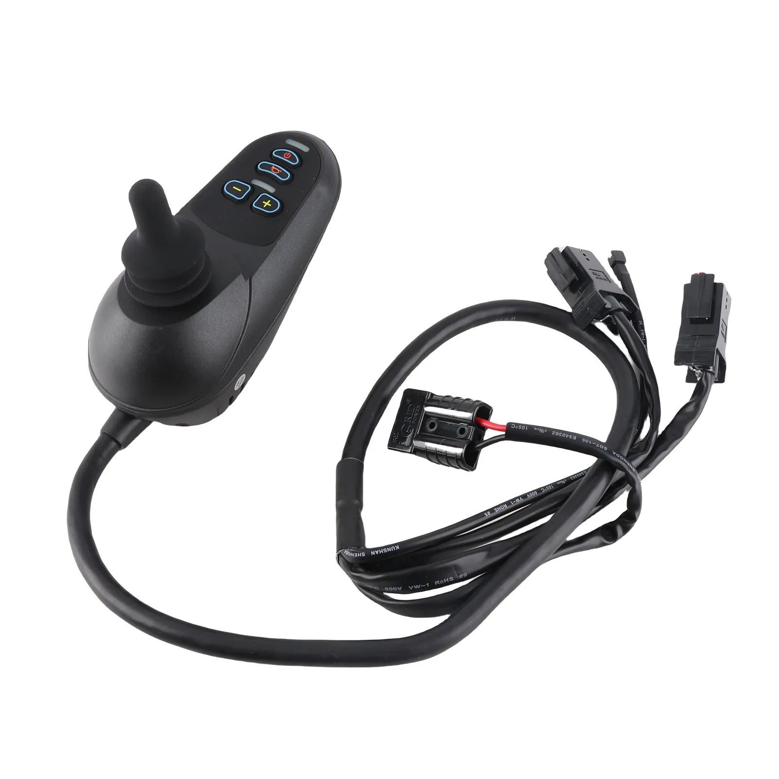 

Electric Wheelchair Controller Joystick Controller 24V DC Brushed Motor Controller Electric Wheelchair Universal Accessories