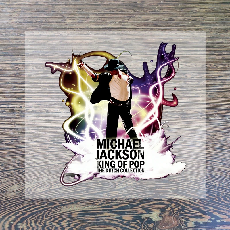 Michael Jackson Heat Transfer Sticker for Clothing King of Pop