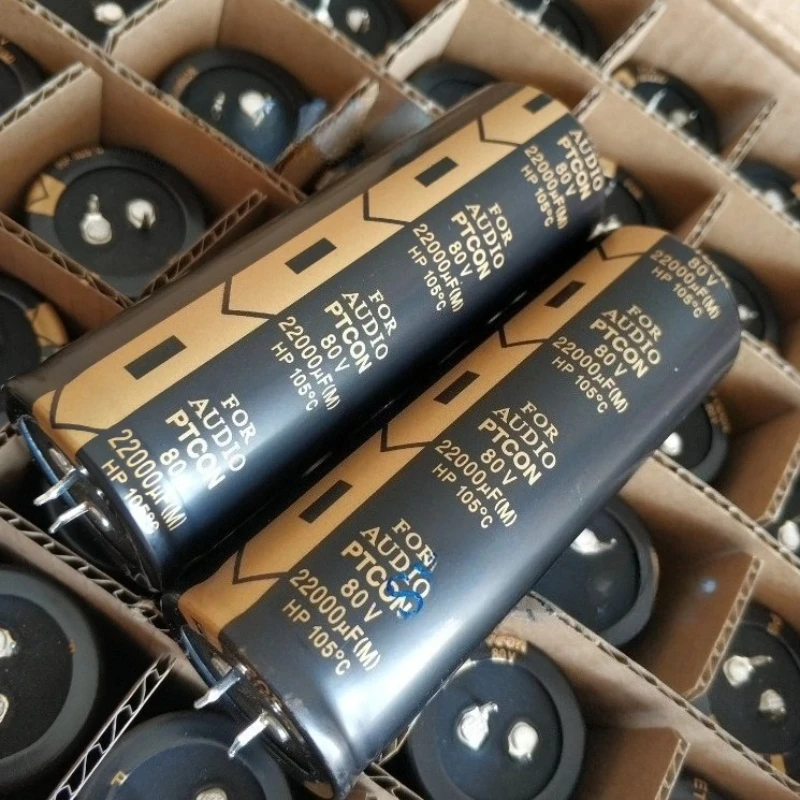 10PCS 10000UF 15000UF 22000UF Fever Audio Capacitance Power Amplifier Filter Electrolytic Capacitor 50V 63V 80V 100V Original