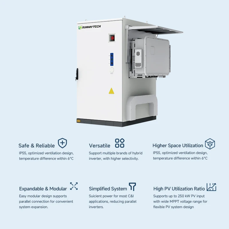 All in One Solar Lithium ESS 8000 Cycles to Use,Commercial and Industrial Energy Storage System High Voltage Power Battery
