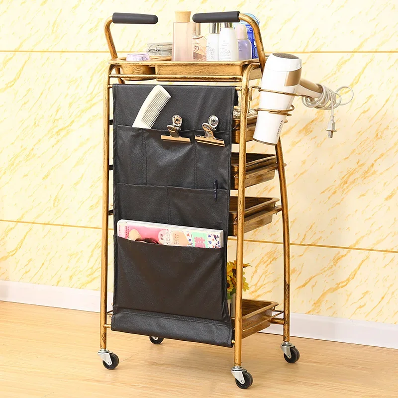 

Vintage Salon Trolley Golden Special Beauty Studio Tattoo Machine Medical Fancy Furniture Carrimho Auxiliar Estetica