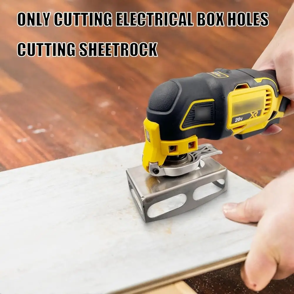 Portable Stainless Steel Square Slot Cutter Universal Durable Rectangle Slot Cutter Hand Tools Socket Slot Cutter image 4