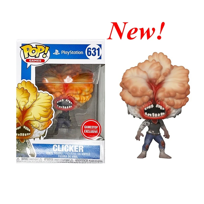 New Arrival!!! Funko Pop!!! The Last of us Play Station Figure #601 Ellie #620 Joel #631 Clicker Vinyl Action Toys for Gifts
