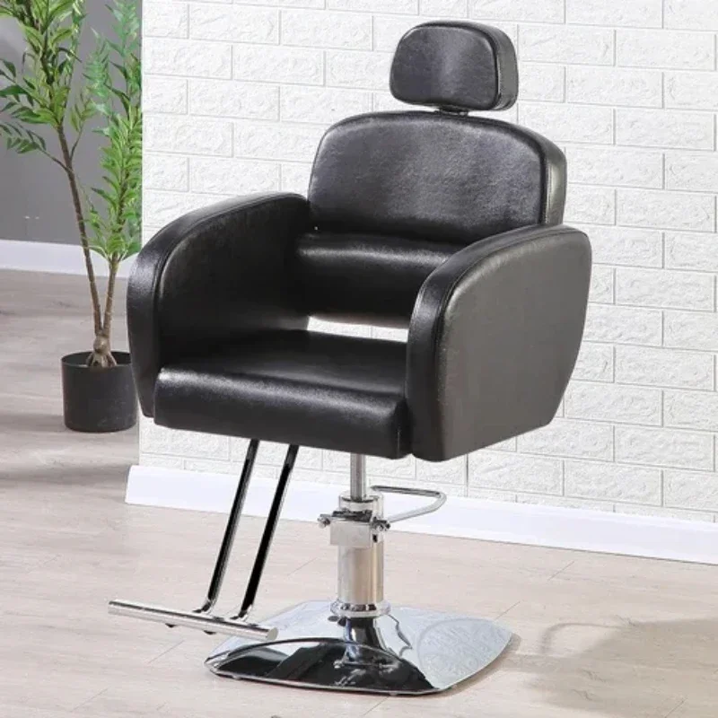 

Поворотные эргономичные парикмахерские кресла, педикюр, парикмахерское роскошное профессиональное кресло для парикмахера, мебель для салона Cadeira De Barbeiro