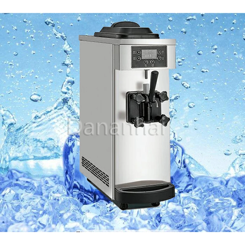 

Coffee Shop Ice Cream Machine Commercial Stainless Steel Small Numerical Control Strawberry Sundae Machine