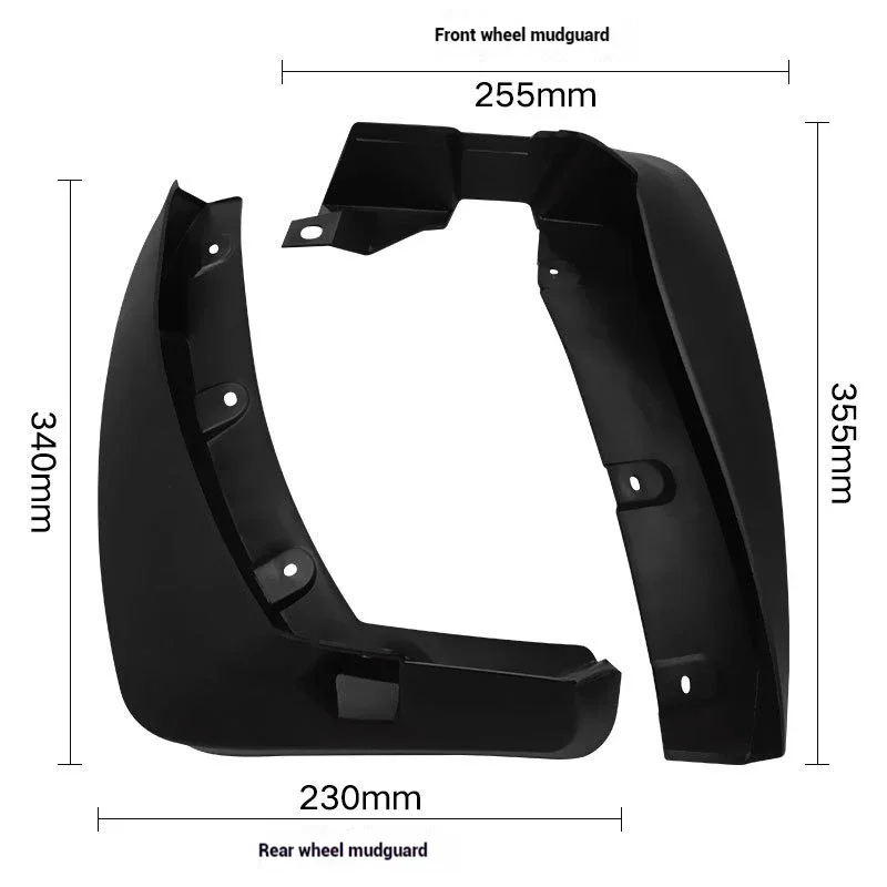 For Renault 2009-2016 Koleos Fender Leather Modifications