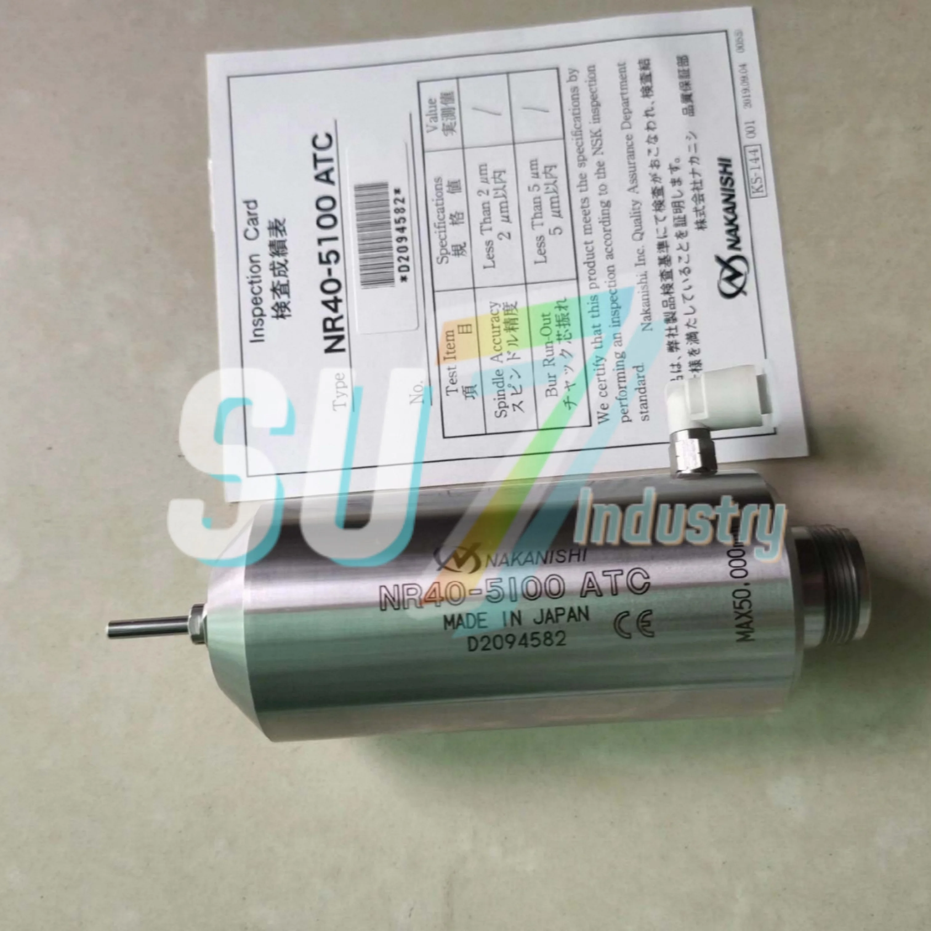

NR40-5100ATC NR50-5100ATC Electric spindle motor Brand new