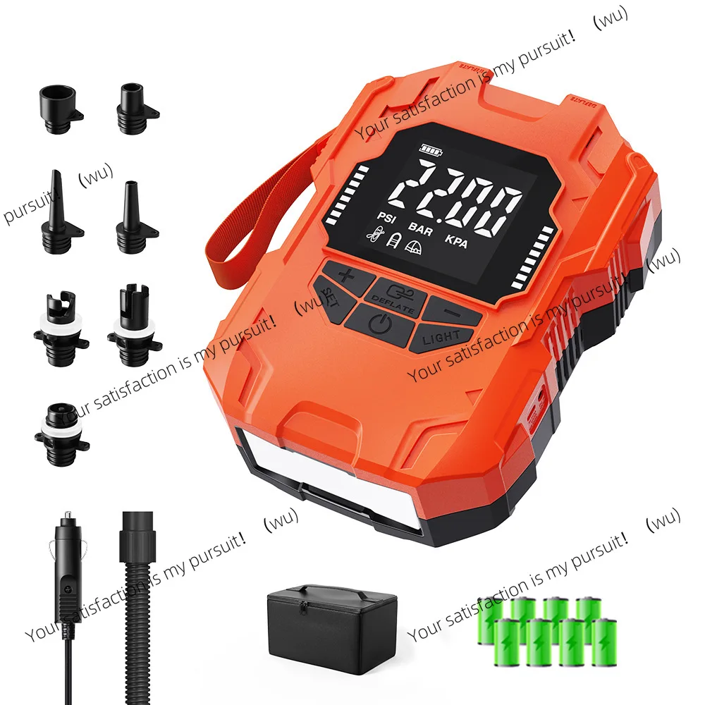 

Воздушный насос с литиевой батареей, 22 фунта на квадратный дюйм, надувная лодка, насос, воздушная резиновая лодка, высокоэффективный воздух