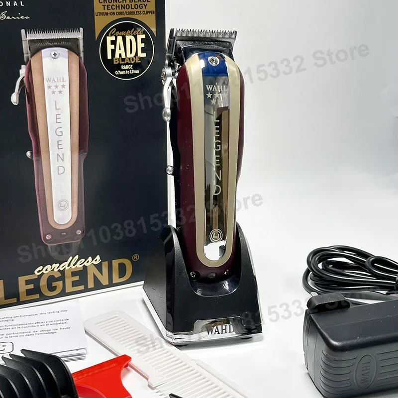Wahl 8594 Professional 5 Star Cordless Magic Clip Hair Clipper Detailer Li Hair Trimmer Original 8594 with charging stand
