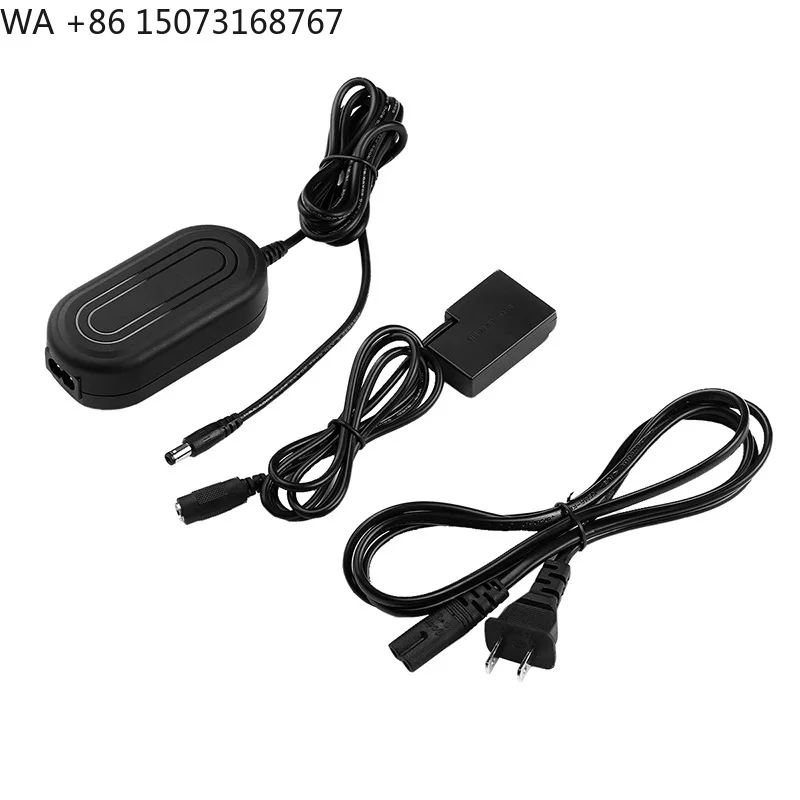 Kit adaptador de batería simulada DR-E18 acoplador CC LP-E17 para Canon R8 R10 R50 R100 RP 200D 200D II 250D 750D 760D 800D